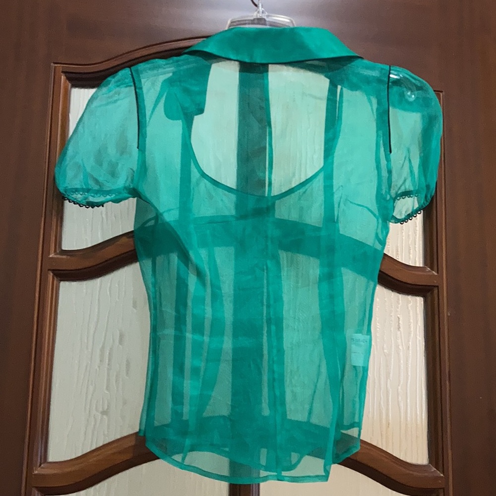 D&G see through silk organza shirt. FINAL - Picture 4 of 4
